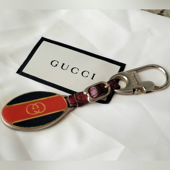 Gucci ❤ Red and Blue Keychain 💙 - Picture 2 of 5